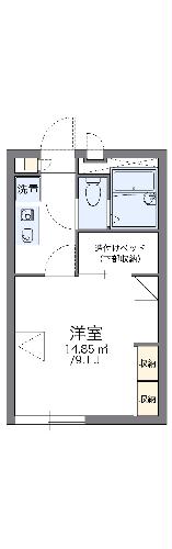 レオパレスゆうき弐番館の間取り