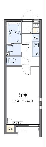 クレイノHANAの間取り