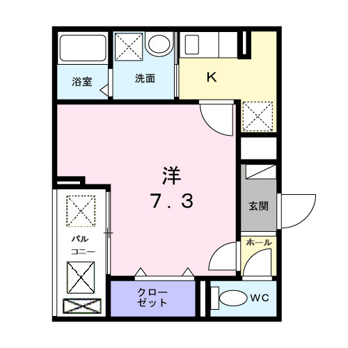 ヒカルサ京都伏見深草の間取り