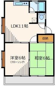 クレスト向原の間取り