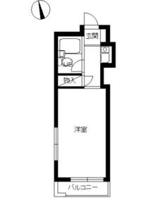 スカイコート中野南台の間取り