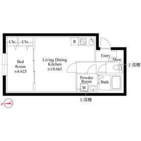 アクロスアベニュー上板橋の間取り