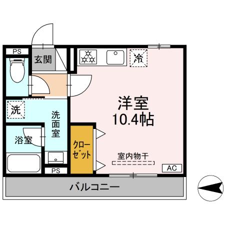 TORISIA浜松の間取り