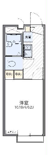 レオパレスアクアの間取り