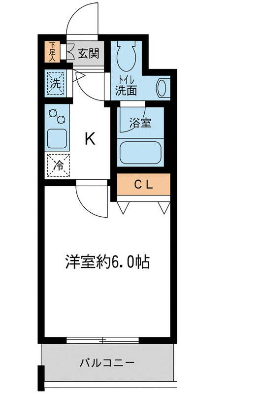 KDXレジデンス大島の間取り