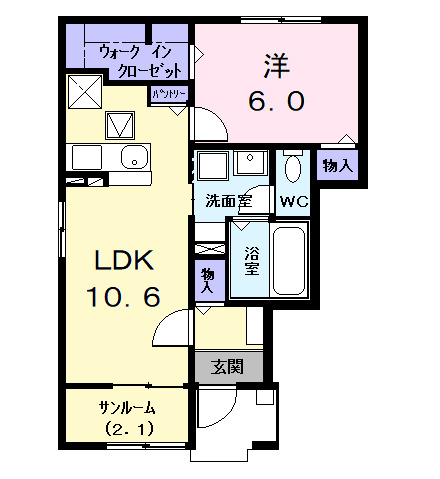 ルミエールの間取り