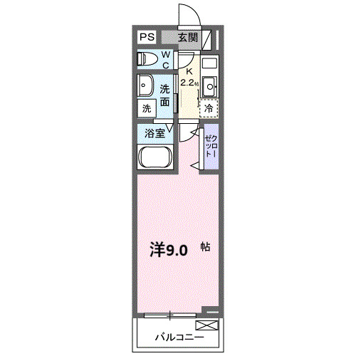 サンプレイス ザ・サードの間取り