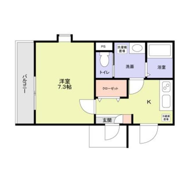 FOREST WESTの間取り