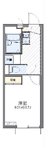 レオパレス南馬込ＥＴの間取り