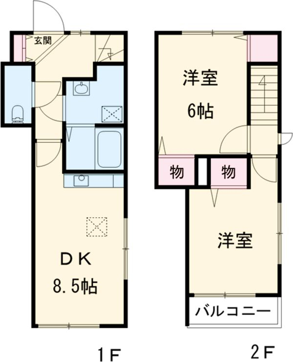 クレスト吉祥寺の間取り