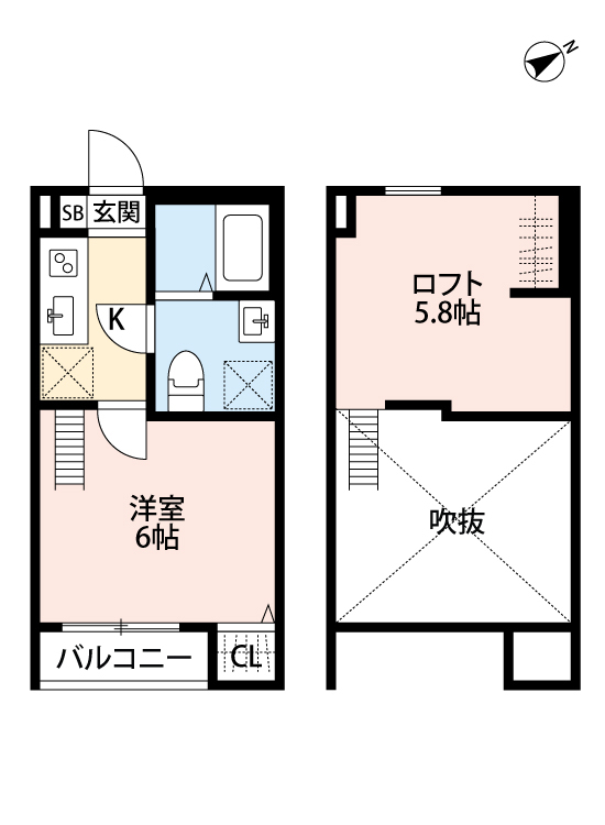 Fairy東村山(フェアリーヒガシムラヤマ)の間取り