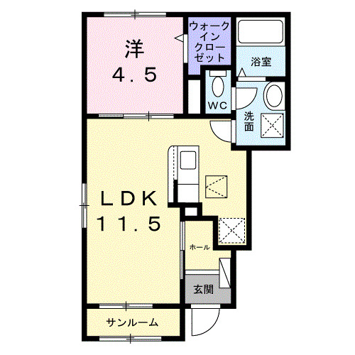 ディオース須走Ⅱの間取り