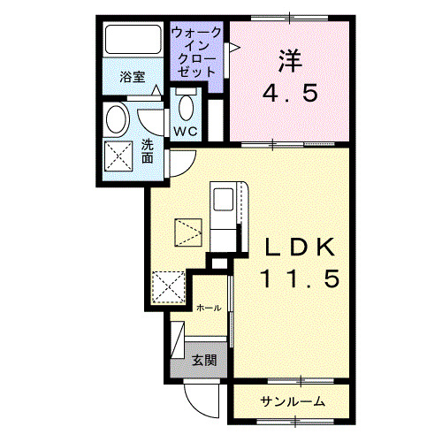 ディオース須走Ⅱの間取り