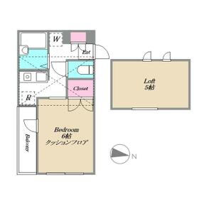 リースランド矢口A棟の間取り