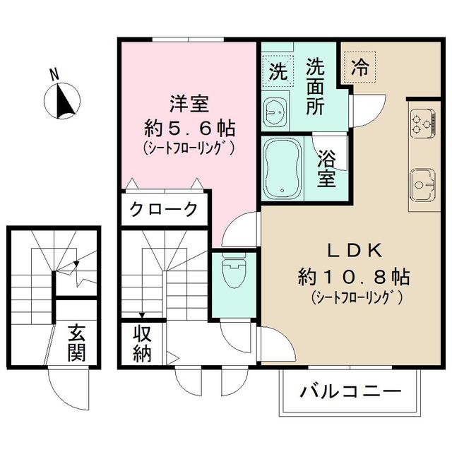 クレシアーノの間取り