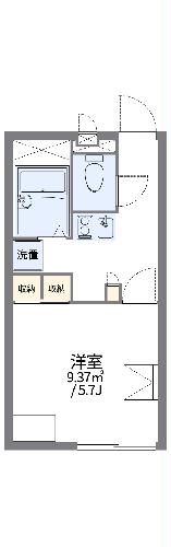 レオパレスウタガワ2の間取り