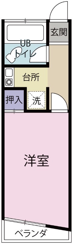 進栄荘の間取り