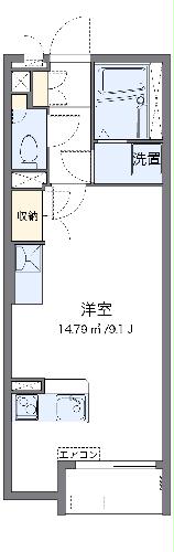 ミランダ奈紗お茶山の間取り