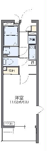 レオネクスト煌めきの間取り