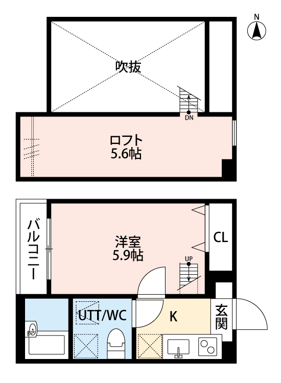 Ferris座間(フェリスザマ)の間取り