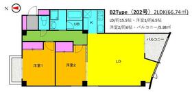メゾン刀根山の間取り