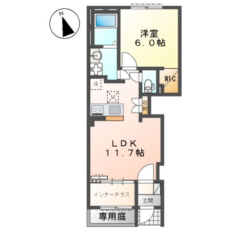 （仮称）市原市青柳新築アパート②（米本運送有限会社）様の間取り