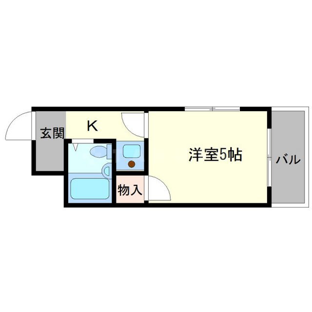 武藤マンションの間取り