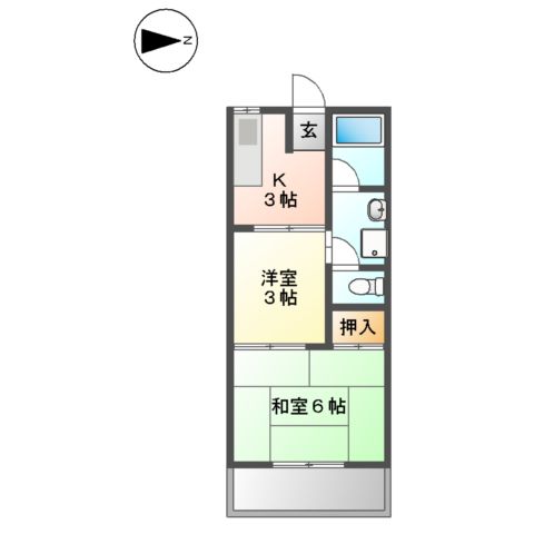 リバーシティ安井の間取り