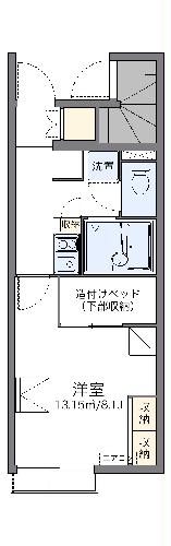 レオパレスエランの森の間取り