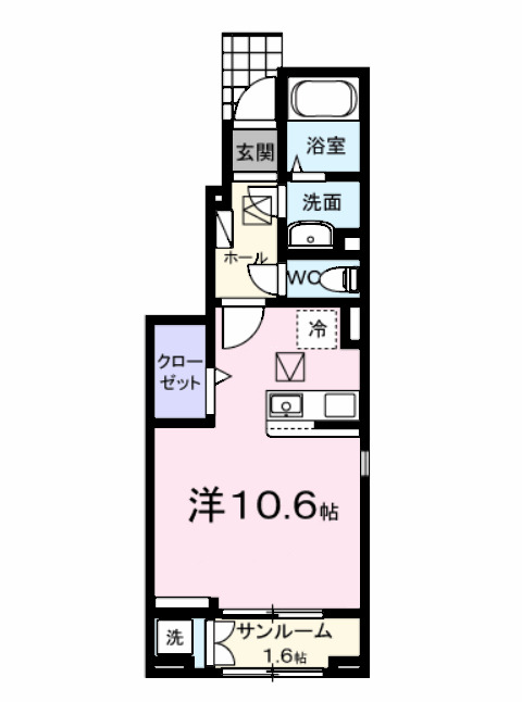 サンクチュアリの間取り
