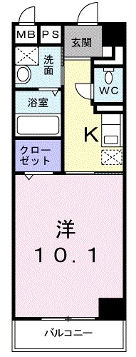 コージーコート加美の間取り