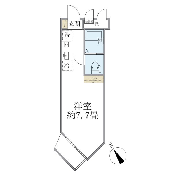 ISM HIGASHIMUKOJIMAの間取り
