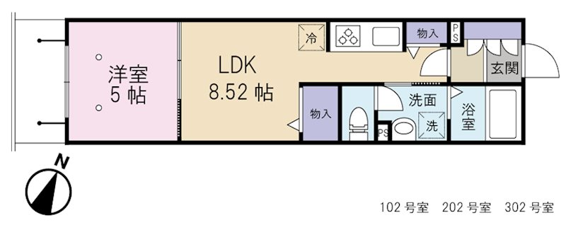 Ｇｒａｎｄｅ　Ｆｌｅｕｒの間取り