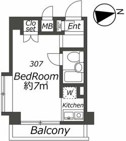 AP1557 セントヒルズ西台第二の間取り