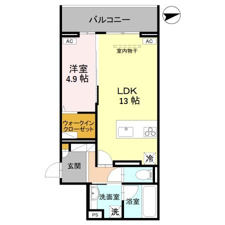 RESIDENCE KAZE 桜の間取り