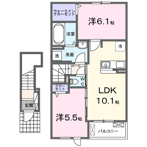 ソルサリエンテの間取り