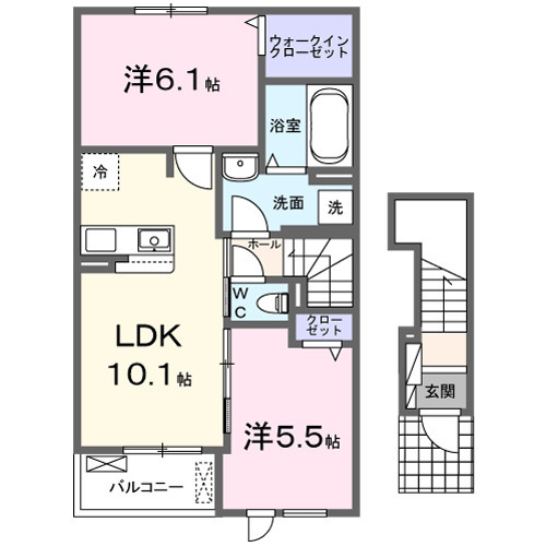 ソルサリエンテの間取り