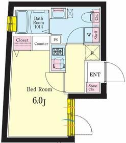 ルネサンスコート品川中延の間取り