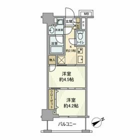 日神デュオステージ船橋の間取り