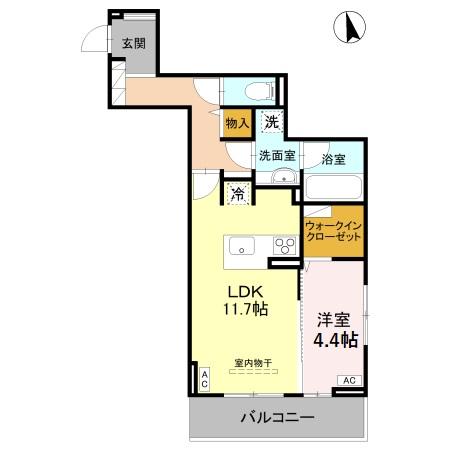 1/3 間取