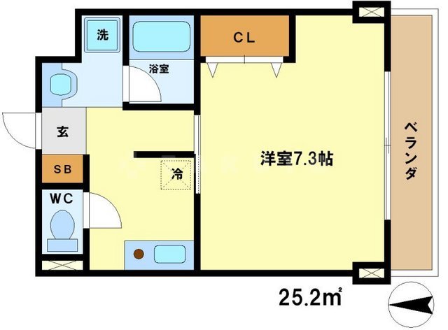 セレーノ大宮の間取り