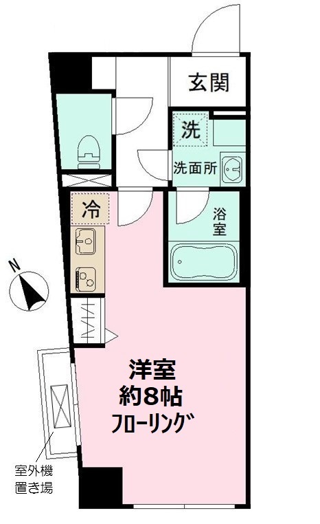 LEO六拾番館の間取り