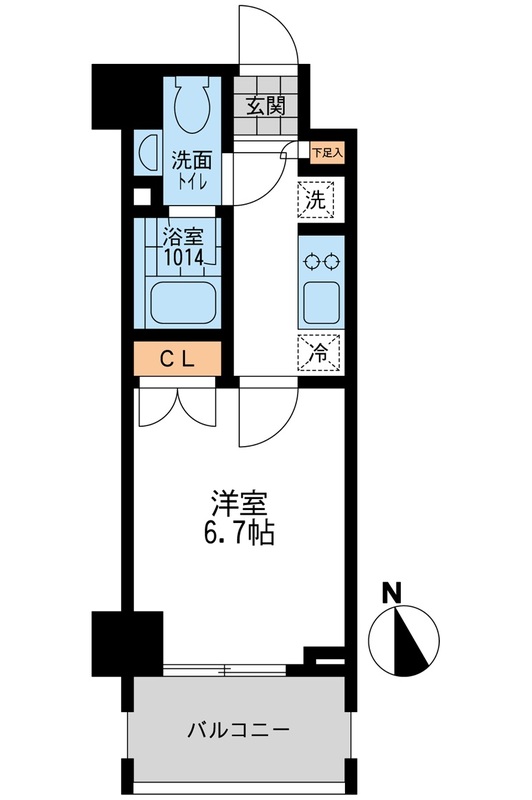 CASSIA押上の間取り