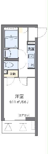 クレイノラウレアガーデンの間取り