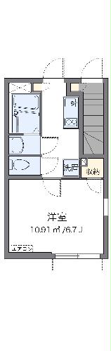 クレイノ葵芳 2号館の間取り