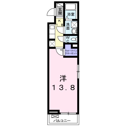 ル シェル ブルーの間取り