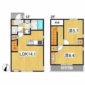 テラスハウス武蔵関の間取り