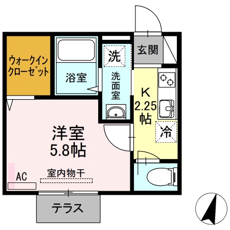 ルナリア善福寺の間取り