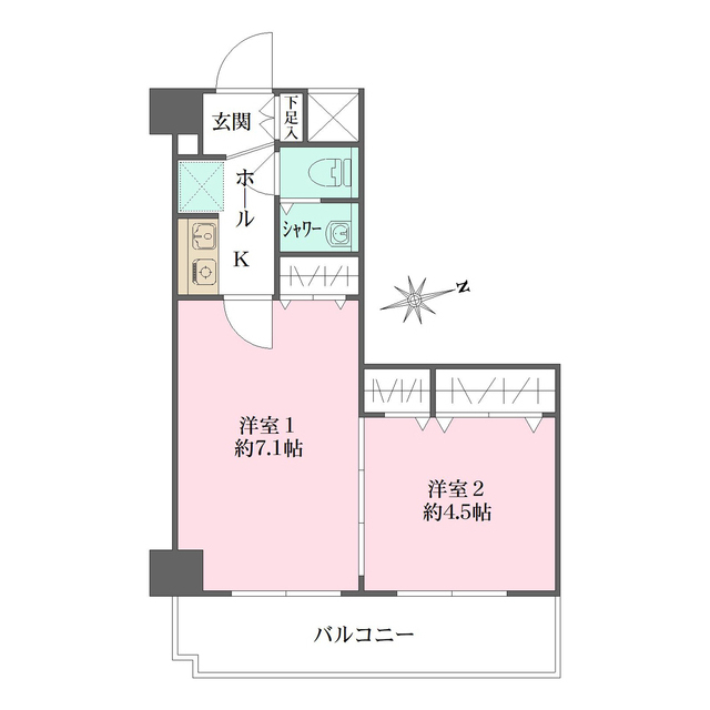 ＤｅＬＣＣＳ練馬の間取り
