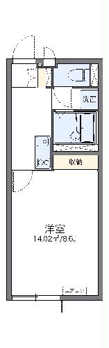 レオネクストパティオ宮前の間取り
